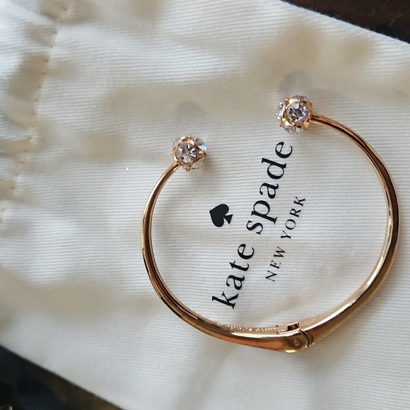 Kate Spade Rose Gold Lady Marmalade Bracelet. - Picture 5 of 9